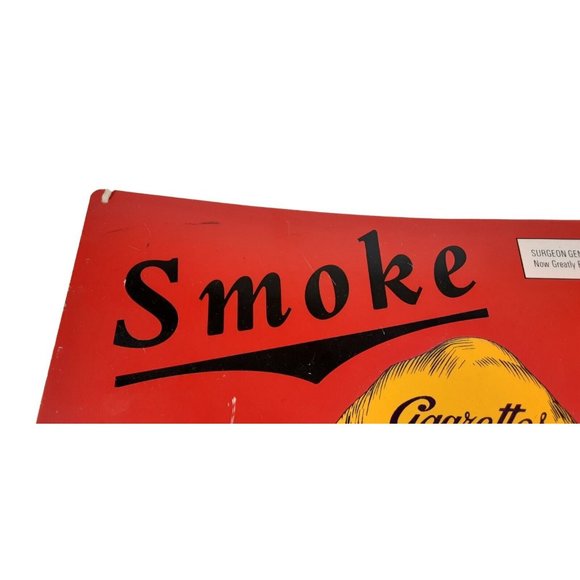 Vintage Cigarette Red Smoke Kamel Tin Sign R J Reynolds Tobacco Company … - Picture 3 of 9